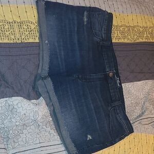 Universal Thread Dark Blue Denim Shorts
